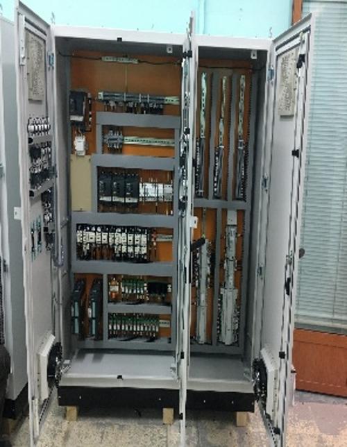 Motor Starter Control Panel with PLC  Operation